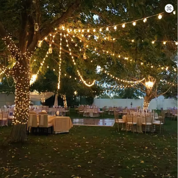 GUIRNALDAS 8 METROS 25+2 LAMPARAS