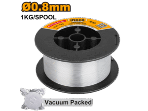 ROLLO ALAMBRE SOLDAR FLUX 1KG X 0.8MM INGCO EWSFC081001