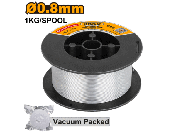 ROLLO ALAMBRE SOLDAR FLUX 1KG X 0.8MM INGCO EWSFC081001