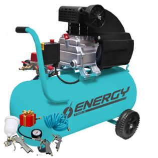 COMPRESOR 40LTS. 2HP 1500W 8BAR 1500W ENERGY