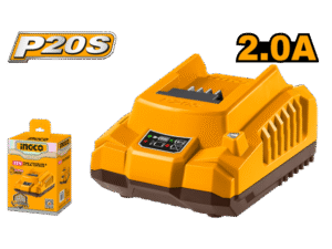 CARGADOR BATERIA LITIO 20V 2A INGCO
