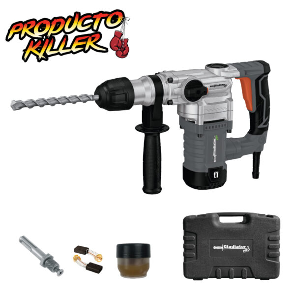 ROTOMARTILLO 26MM,1050W 4.5J GLADIATOR PRO RM926M