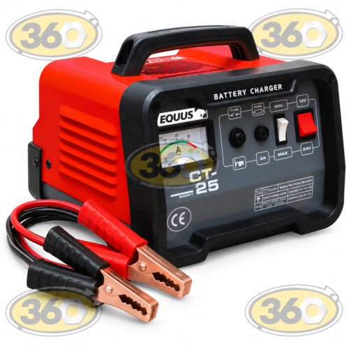 af2b37f2-adc2-4bb0-8a9d-f5f98a426826 Cargador de Batería Automático Equus 12/24V - 25A Auto Moto Para Baterías de 20-250AH