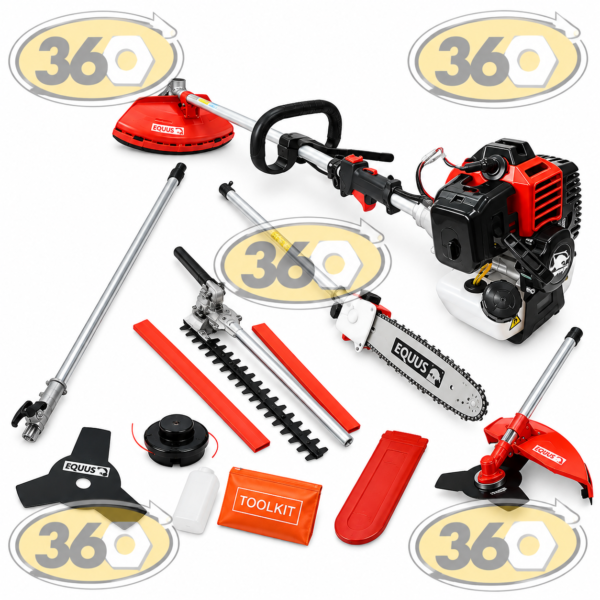Desmalezadora 52cc 4 en 1 Equus (Multifunción)